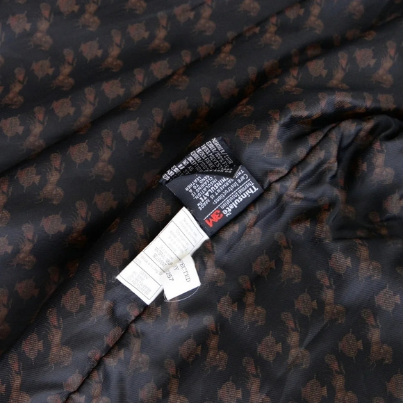 Vintage Danier Vintage Soft Leather Zip Up Thinsulate Thermal Lined Jacket XS - Picture 15 of 15